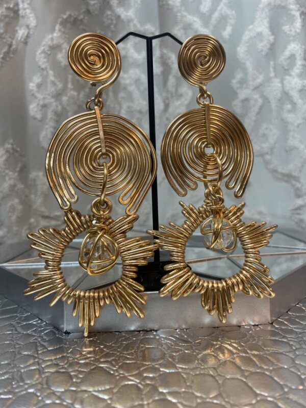 Gold Sundance Earrings