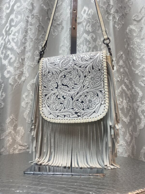 Fringe Leather Purse