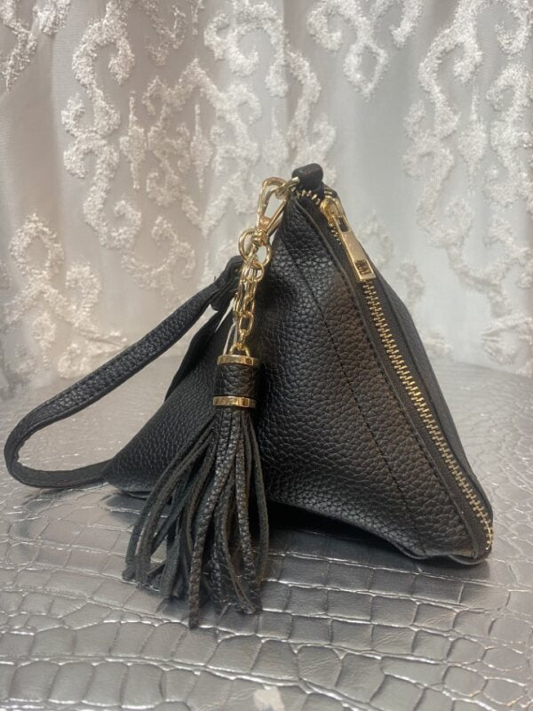 Black Triangle Purse