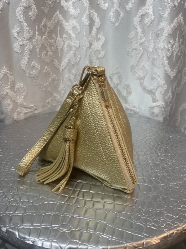 Gold Triangle Purse